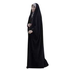 چادر مشکی عربی گلدوزی طرح جواهر