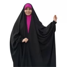 چادر مشکی عربی جواهر دوزی طرح محینا