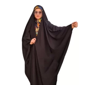 چادر مشکی عربی جواهر دوزی طرح راحیل