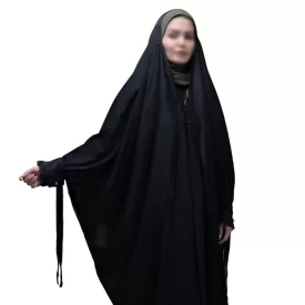 چادر مشکی عربی جواهردوزی طرح گلریز