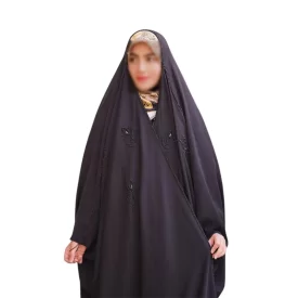 چادر مشکی عربی جواهر دوزی طرح آدرینا