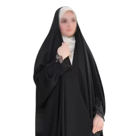 چادر مشکی عربی طرح مهدیه