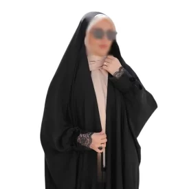 چادر مشکی عربی طرح هستی