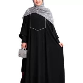 مانتو عبا مشکی طرح آذر