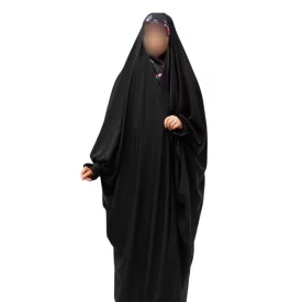 چادر مشکی عربی دخترانه مدل طهورا