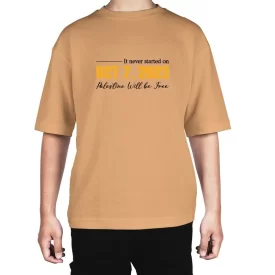 تیشرت مردانه آستین کوتاه مدل 7 اکتبر