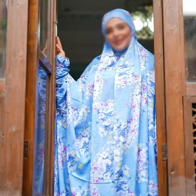 چادر نماز آستین دار کودری کد 27