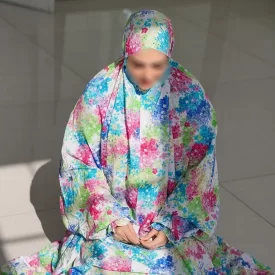 چادر نماز آستین دار کودری کد 69