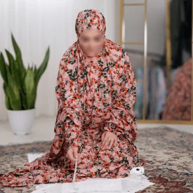 چادر نماز آستین دار کدری کد 85
