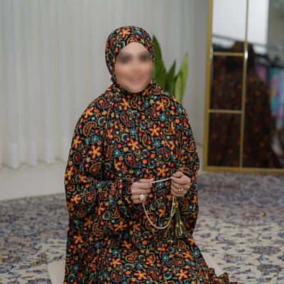 چادر نماز آستین دار کودری کد 105