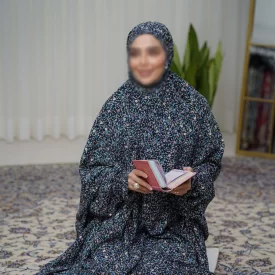 چادر نماز آستین دار کودری کد 120