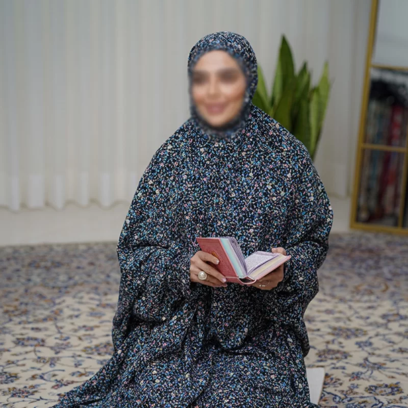 چادر نماز آستین دار کودری کد 120
