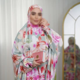 چادر نماز آستین دار کدری کد 122