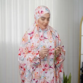 چادر نماز آستین دار کدری کد 102