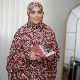 چادر نماز آستین دار کدری کد 100