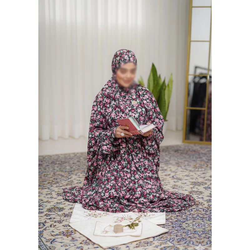 چادر نماز آستین دار کدری کد 99 