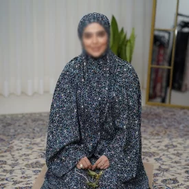 چادر نماز کیسه ای کودری کد 85