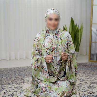 چادر نماز کیسه ای کودری کد 78