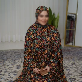 چادر نماز کیسه ای کودری کد 74