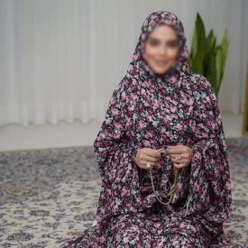 چادر نماز کیسه ای کدری کد 67 