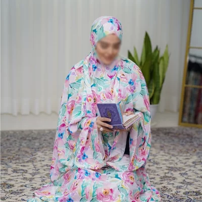 چادر نماز کیسه ای کودری کد 68