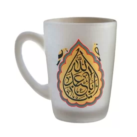 استکان شیشه ای مات طرح اباعبدالله