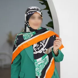 روسری طرح هرمس پاپیونی