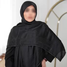 روسری ابریشم ژاکارد طرح دور طلایی گوچی