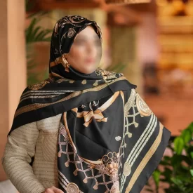 روسری کشمیر طرح دیور منگوله