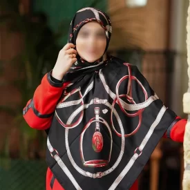 روسری کشمیر طرح کمربندی