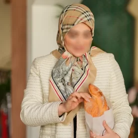 روسری کشمیر طرح باربری