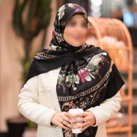 روسری کشمیر طرح سینیوریتا