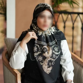 روسری کشمیر طرح سینیوریتا
