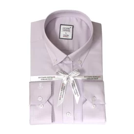 پیراهن مردانه تترون ساده مدل یقه دکمه دار