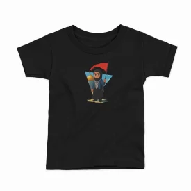 تیشرت بچگانه نخی مدل فرشته پرچمدار