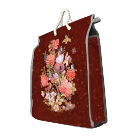 کیسه خرید طرح سه بعدی گل