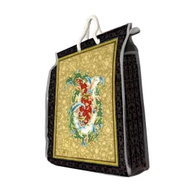 ساک خرید طرح سه بعدی بته جقه