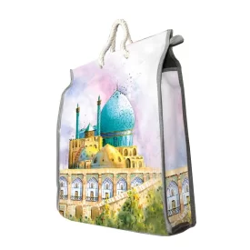 کیسه خرید طرح سه بعدی مسجد امام اصفهان