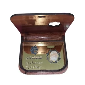 سنگ نگین انگشتری حرم حضرت عباس (ع)