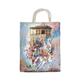 کیسه خرید طرح دو بعدی چوگان