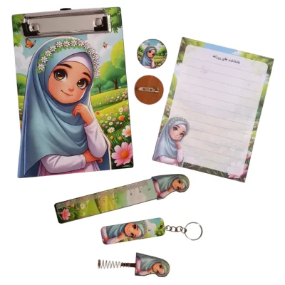 بسته 6 تکه دانش آموزی سایز بزرگ کد 2