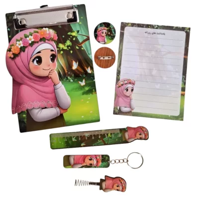 بسته 6 تکه دانش آموزی سایز بزرگ کد 1