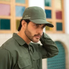کلاه لبه دار سبز مدل Chiric 313