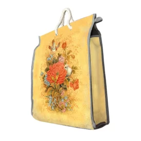 کیسه خرید طرح سه بعدی گل درشت