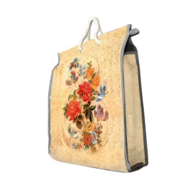 کیسه خرید طرح سه بعدی گل ریز