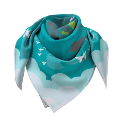 روسری نخی طرح جمع یاران