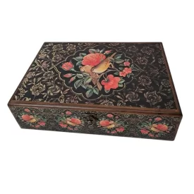 جعبه دکوپاژ چوبی طرح 153 