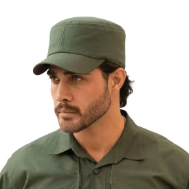 کلاه لبه دار مدل چمران سبز
