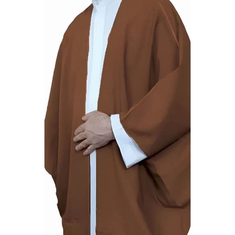 عبا نمازی ویسکوز رنگ قهوه ای