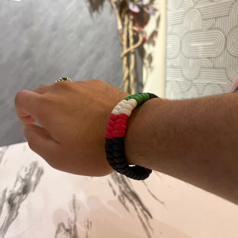 دستبند مدل پرچم ایران کد 01